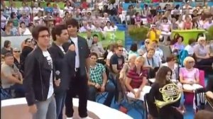 Сыновья трех топ теноров Пласидо Доминго, Хосе Карераса и Лучиано Павароти.