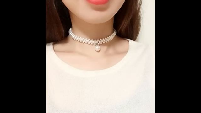 Simple & light weight Pearl necklace designs/royal pearl necklace set designs / latest pearl jewelr смотреть онлайн