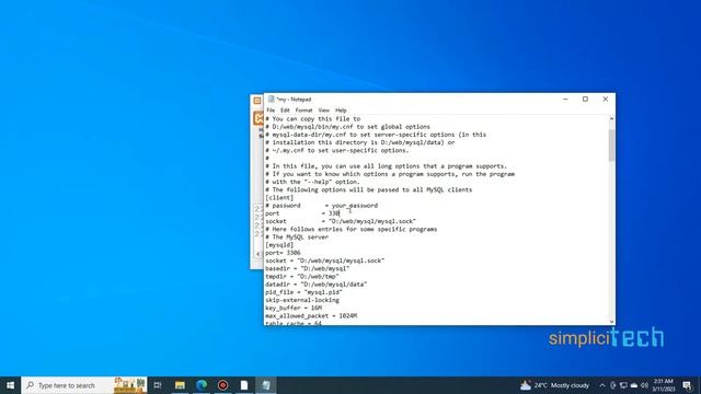Change Port of Apache and MySql in Xampp. смотреть онлайн
