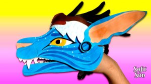 DIY / Дракон Аватар из бумаги на руку. Как сделать такого дракона? /Sofit Sun