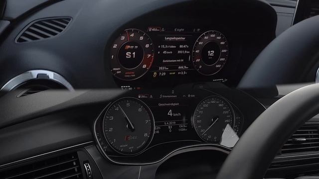 Audi RS3 2,5TFSI vs. Audi S6 4,0TFSI 0-200km/h Tacho POV смотреть онлайн