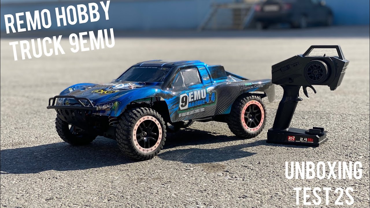 REMO HOBBY 9EMU распаковка и тест 2S ОЧЕНЬ дешевая копия TRAXXAS Slash VXL! | poritorrc смотреть онлайн