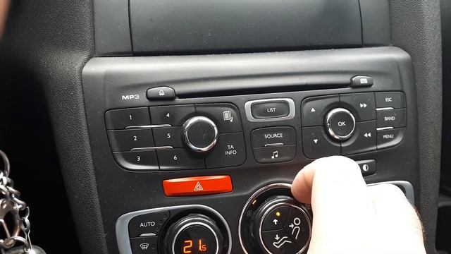 Свист печки Citroen C4 смотреть онлайн