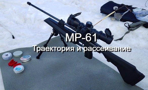 Траектория и рассеивание винтовки МР-61С смотреть онлайн
