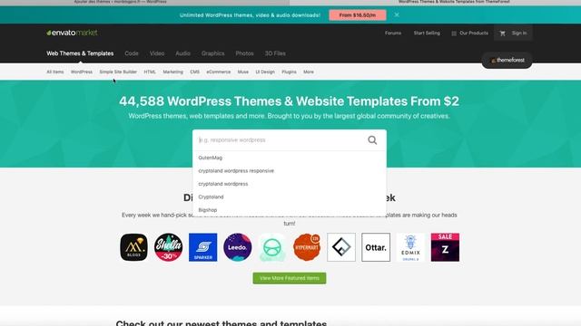 ✅Comment INSTALLER un THEME-TEMPLATE wordpress ? Installer theme payant? смотреть онлайн