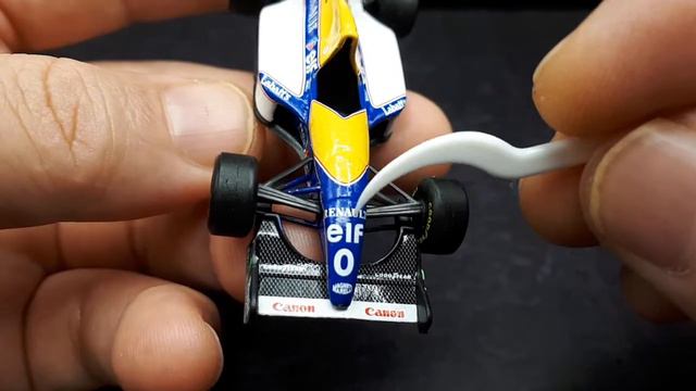 1/64 F1 Williams FW15C Monaco 1993 by Aoshima , diecast car model review смотреть онлайн