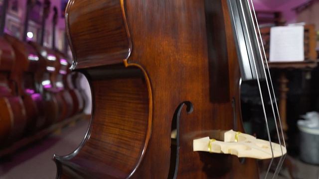 Martin Solo Double Bass By Thomas & George Martin Violin Makers: Antique Finish