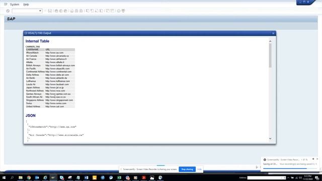 SAP ABAP- How you can convert any Internal Table in JSON-XML Format? смотреть онлайн
