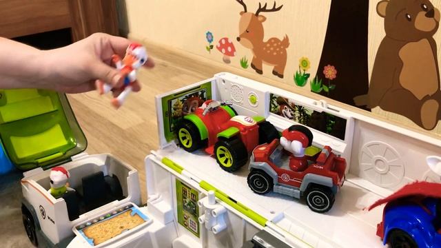 Щенячий патруль Большой патрулевоз и вездеход для джунглей смотреть онлайн