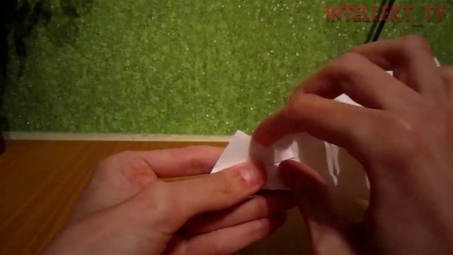 Оригами как сделать лотос из бумаги. \ How to make origami lotus flower made of paper. смотреть онлайн
