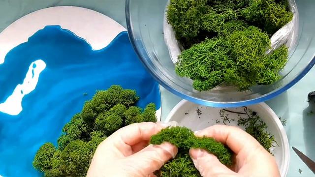 Картина - Панно со Мхом своими руками! Мастер-Класс. Эко Декор. смотреть онлайн