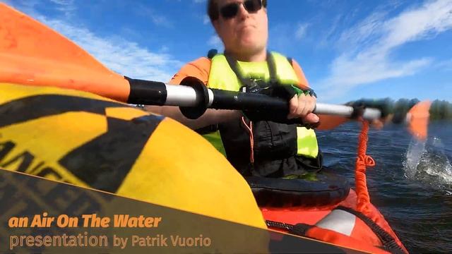 Waves, wind & splash - kayak record (50 km / 1 day personal kayaking challenge in a rental kayak) смотреть онлайн