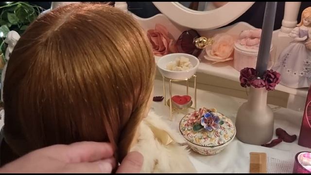 Valentines Day Ball?Haistyling My Lady's Hair(Soft Spoken,Combing,Brushing,Oracle Cards,Making Tea) смотреть онлайн