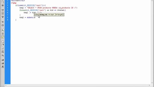 PHP & MySQL - Shopping Cart - 10 Part 1 смотреть онлайн