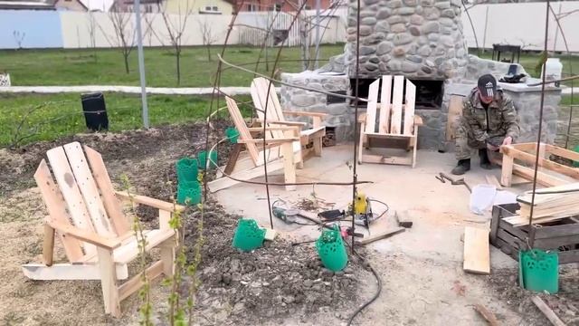 Садовая мебель своими руками смотреть онлайн