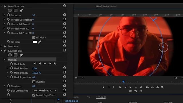 Easy FISH EYE Lens Distortion Effect in Adobe Premiere Pro смотреть онлайн