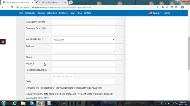 PHP job site script - adding new custom fields for the employers, job seekers and job ads смотреть онлайн