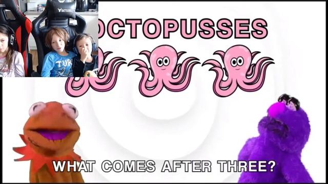 Annabella, Tobias & Kristoff react to "I Can Only Count to FOUR" - Psychostick смотреть онлайн