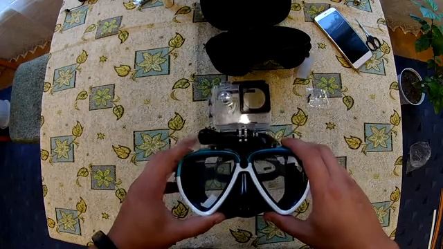 Маска для подводного плавания с крепление под экшн камеру смотреть онлайн