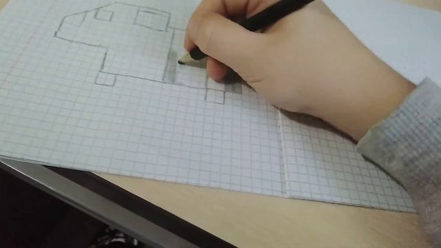 Как нарисовать морскую свинку по клеточкам. смотреть онлайн