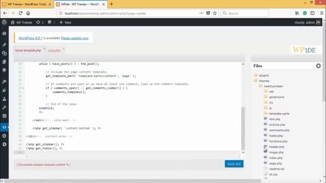 How to create custom page template in wordpress | How to create a custom Wordpress page template смотреть онлайн