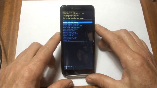 Inoi 3 Lite - как правильно войти в Рекавери смотреть онлайн