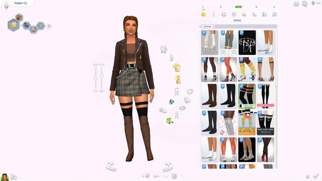 FALL LOOKBOOK | Sims 4 Create A Sim + FULL CC LIST смотреть онлайн