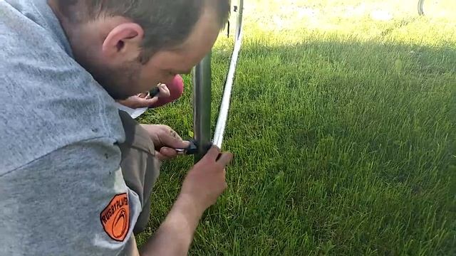 Сборка батута скайджамп (SKYJUMP) PRO 312 см. Новинка 2021 года!!! смотреть онлайн