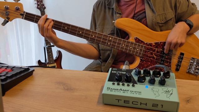 Rush - Limelight Bass Cover (SansAmp DI-2112) смотреть онлайн