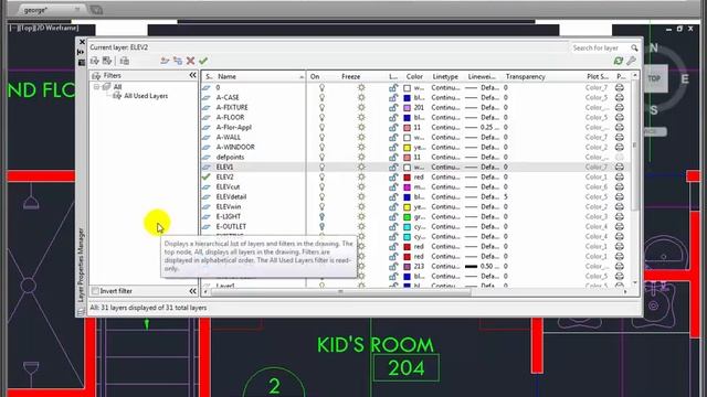 AutoCAD Delete Purge Layer (ACD14CC2 050111) смотреть онлайн