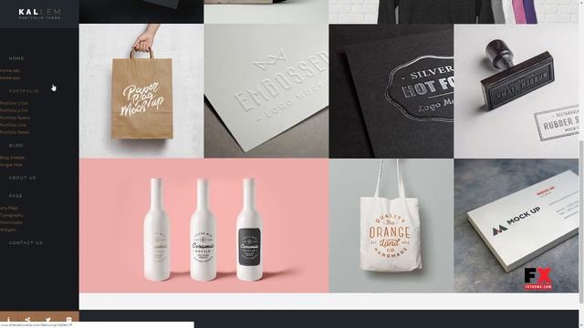 Kallem - Creative Portfolio WordPress Theme Kimball Martin смотреть онлайн