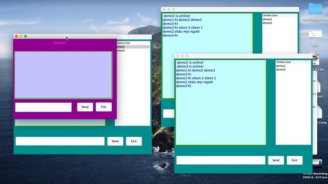 Chat Java socket смотреть онлайн