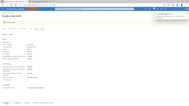 How to configure access to key vault | Azure Portal Series смотреть онлайн