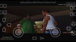[AetherSX2] GTA San Andreas Playstation 2 Game - Android Gameplay