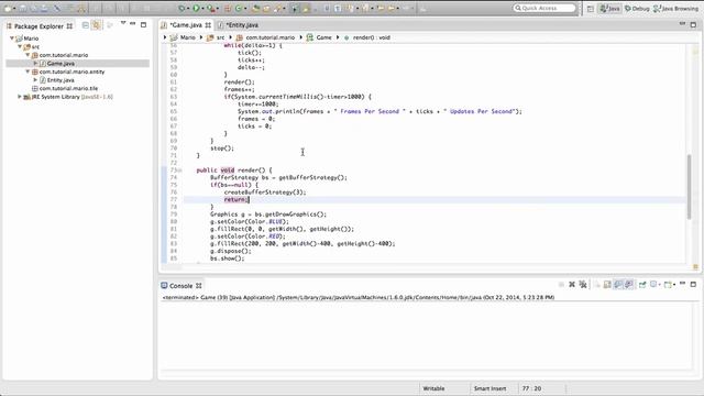 "Java Programming Tutorial" | "Super Mario Game" #9 | Super Classes смотреть онлайн