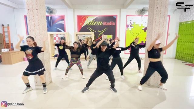 RIDE IT - Jay Sean (sped Up Reverb) | Zumba | Dance | Choreography | Edita Febriana