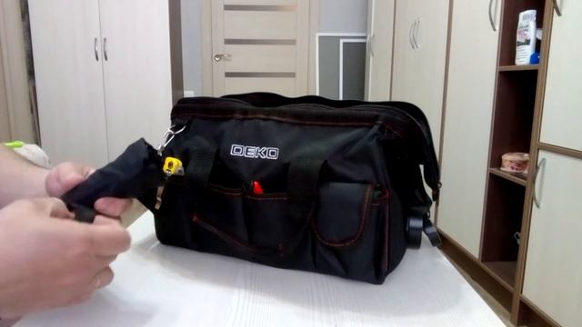 бюджетный инструмент электрика сумка для инструмента DEKO смотреть онлайн