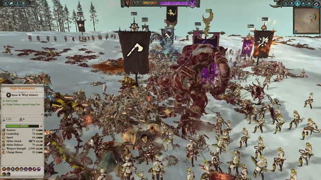 Total War: Warhammer 2 Mortal Empires - Har Ganeth, Crone Hellebron Campaign #22 смотреть онлайн