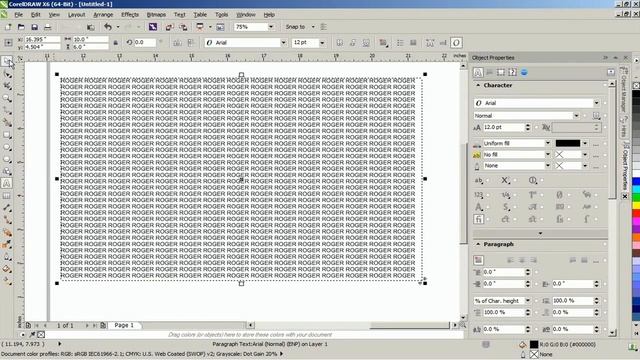 Corel DRAW Creating a Mosaic Text Effect in CorelDRAW Graphics Suite X6 смотреть онлайн