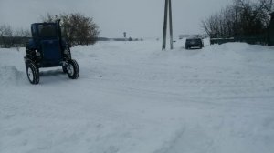 ##Т-40М. 042 серия  Чистка снега на Орлике. Каркас кабины приварил. Декабрь 2022.