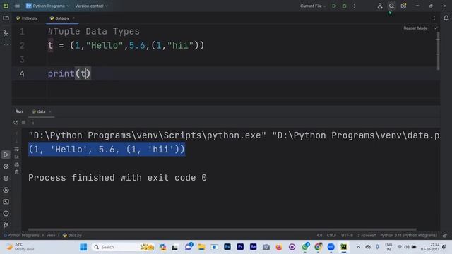 What are Data Types in Python | Data Types Part - II | Scripting Language |By Devendra Singh Chauha смотреть онлайн