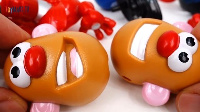 Mr. & Mrs. Potato Are In Danger~! Go Potato Heads Avengers - ToyMart TV смотреть онлайн