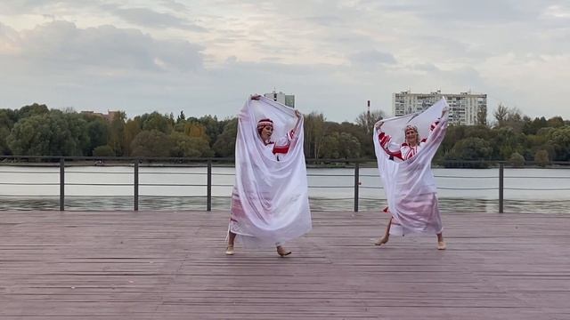 Алла Буслаева и Надежда Буличева танец Лебедь белая,24 9 2023 смотреть онлайн
