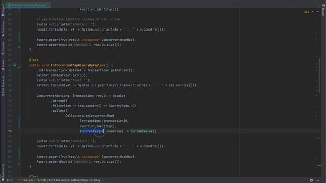 Collecting data using toConcurrentMap. смотреть онлайн