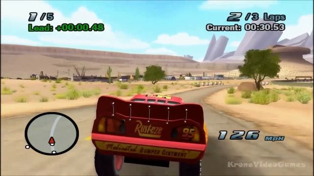 Cars: The Video Game Gameplay PC HD смотреть онлайн