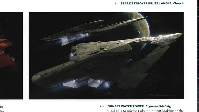 Early First Order STAR DESTROYERS, and Star Wars Concept Art Analyzed смотреть онлайн
