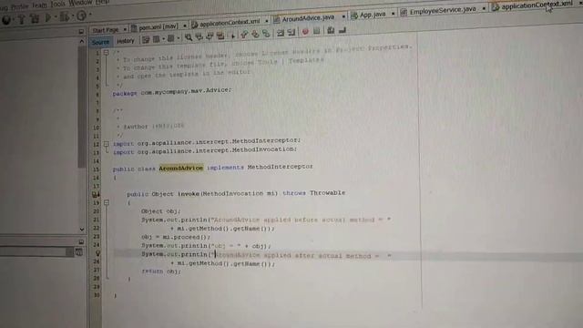 Java Spring AOP Programming _16MIS1086 смотреть онлайн