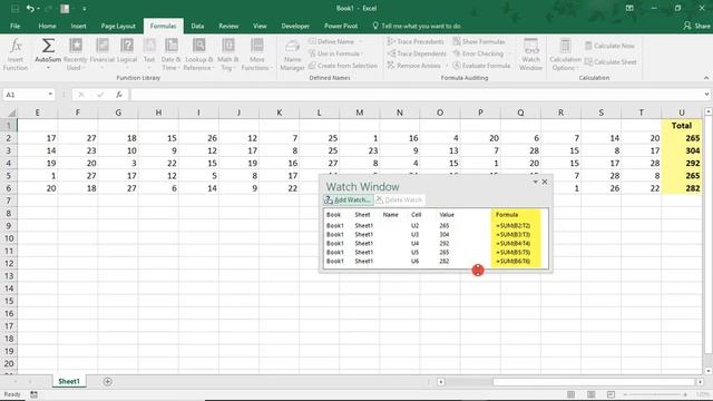 How to Use the Watch Window in Excel - Tutorial смотреть онлайн