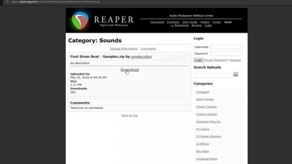 Как сделать ударные в РИПЕР. Аудио и миди барабаны REAPER DAW.
