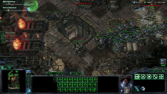 Starcraft II: Odyssey Act 1 Mission 8 - The Federation Strikes Back смотреть онлайн